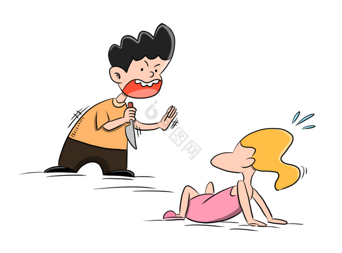 儿童犯罪欺负妇女