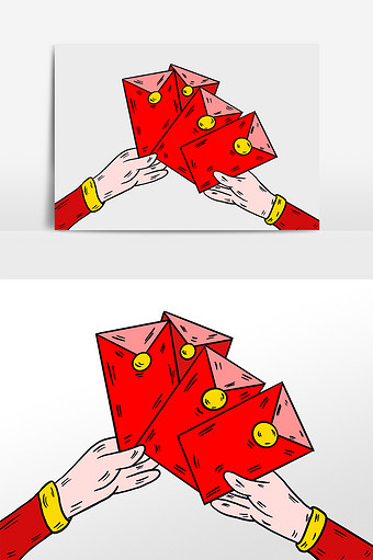 牛年发红包图片