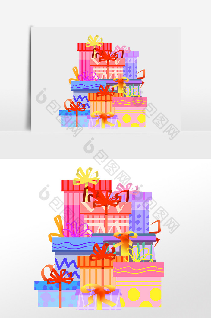 圣诞节礼物盒礼品图片图片