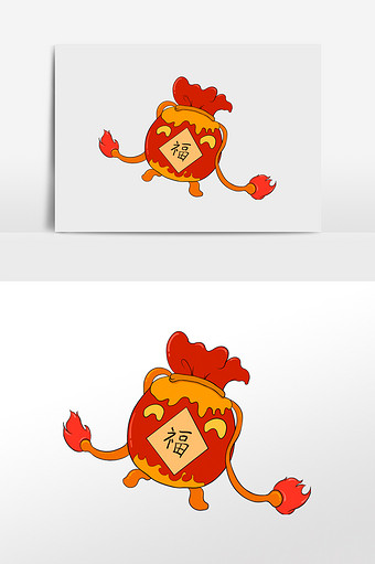 新年恭喜发财红包福袋