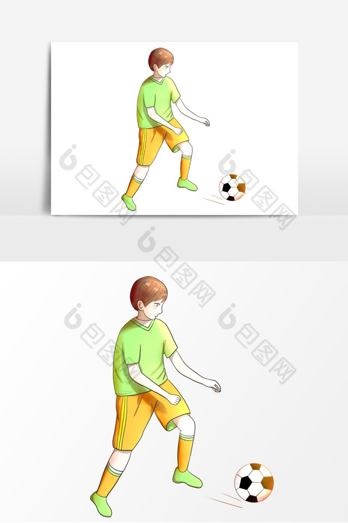 踢球足球小子图片图片