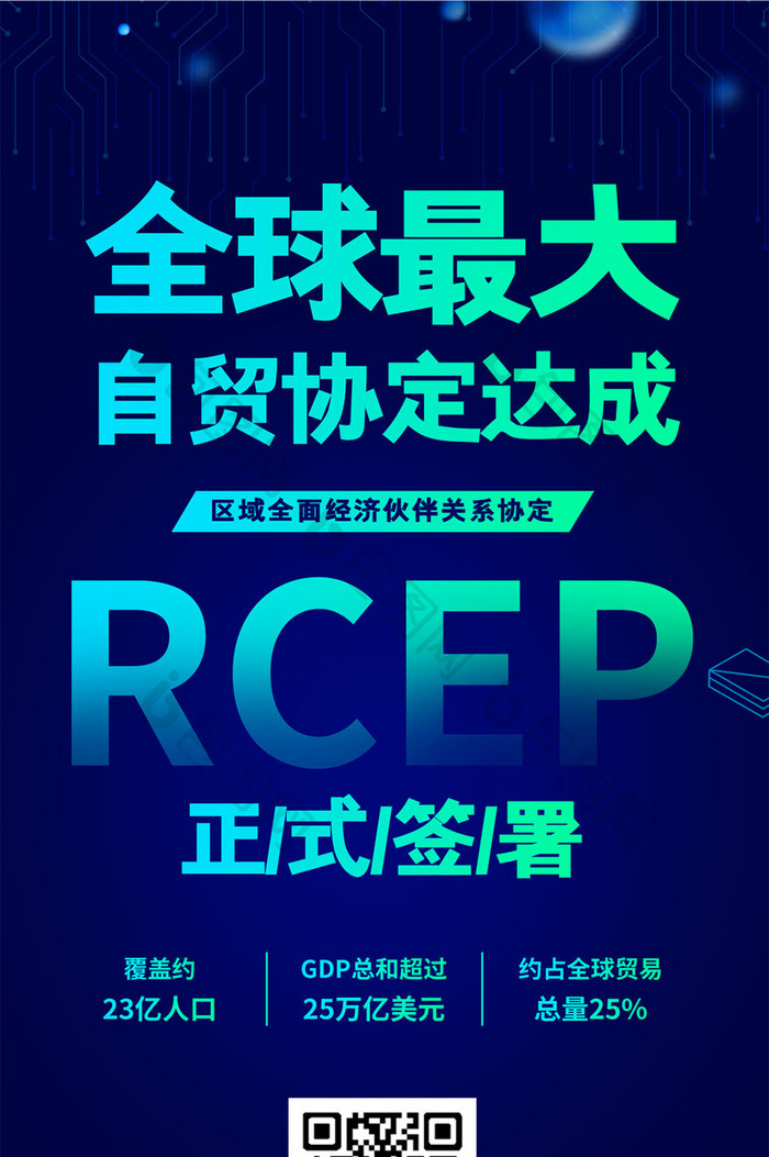 科技RCEP全球最大自贸协定达成手机配图