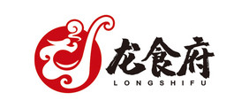 龙食府餐饮饭店酒店LOGO标志VI