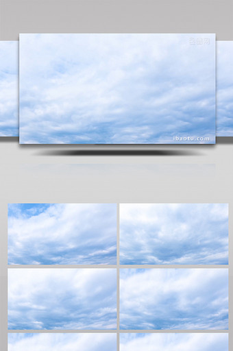 实拍天空延时合集蓝天白云飘动视频素材图片