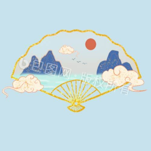 扇子动图图片-扇子动图素材免费下载-包图网