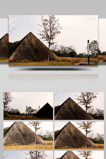 大气武汉万国公园金字塔拍摄片头图片