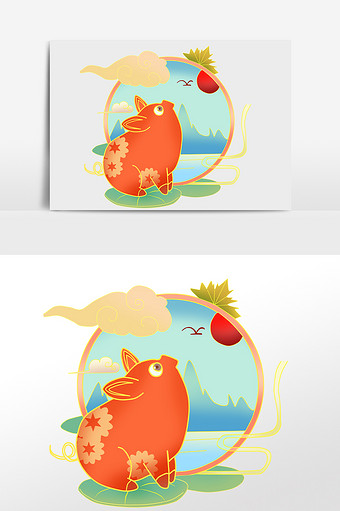 本素材所属分类为广告设计 ,主要用途为中国风元素,尺寸为 3000x3000