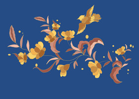 汉服刺绣纹饰花纹图片