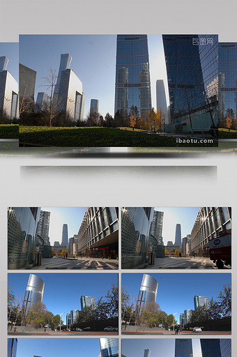 北京现代都市感延时摄影图片