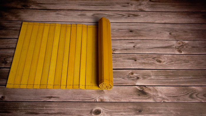 4k实拍中国风空白竹简打开视频素材