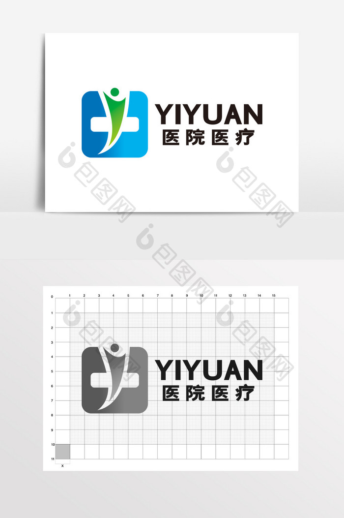 医院医疗诊所药店LOGO标志VI