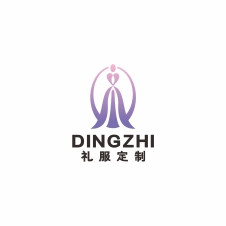 礼服定制婚礼婚纱租赁logo标志vi