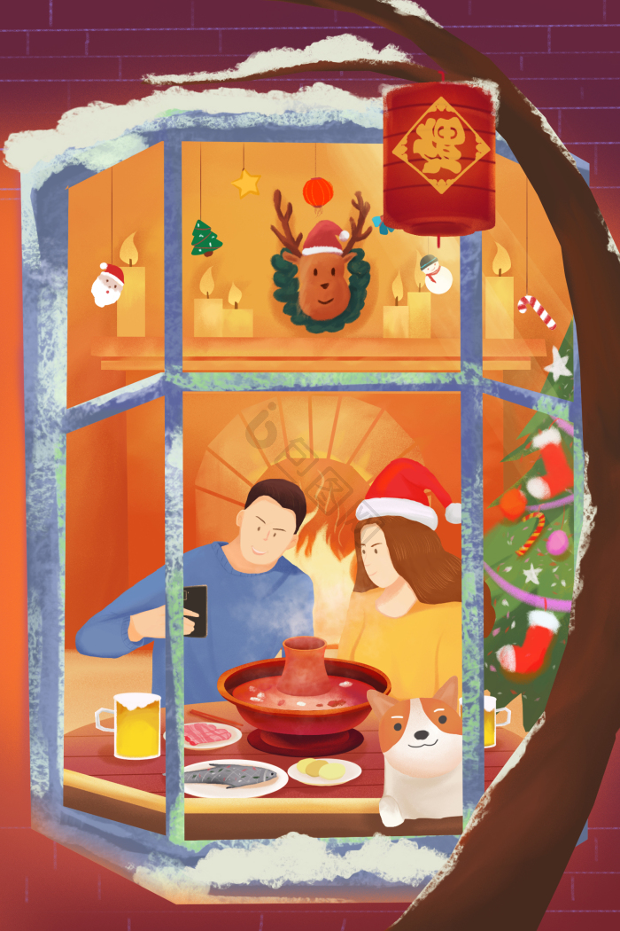 新年火锅图片-新年火锅素材免费下载-包图网