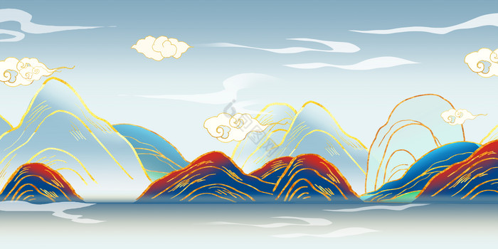 祥云背景-祥云背景图片-【包图网】