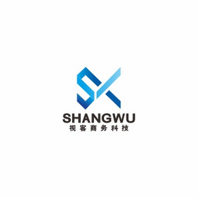 SK电子科技通讯快递LOGO标志VI