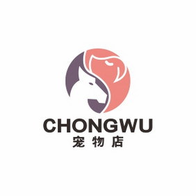 宠物店宠物医院马狗粮LOGO标志VI