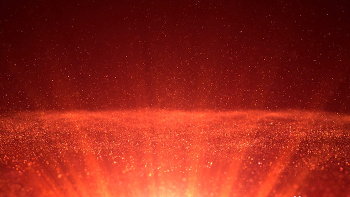红色粒子光效光效大气背景视频