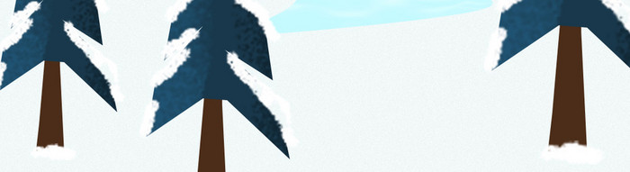小寒节气森林垂钓鱼游动海报插画动图GIF