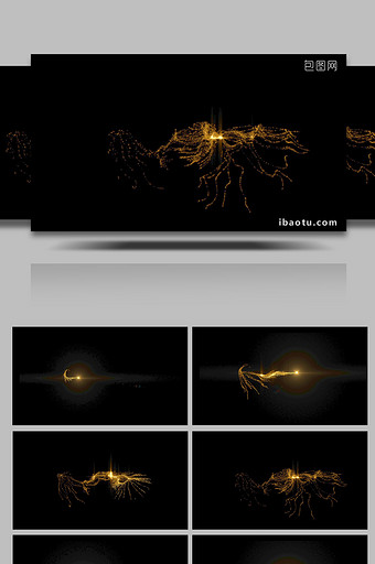 粒子闪烁扩散运动高清带通道特效元素图片