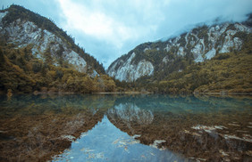 大气的四川九寨沟风景摄影