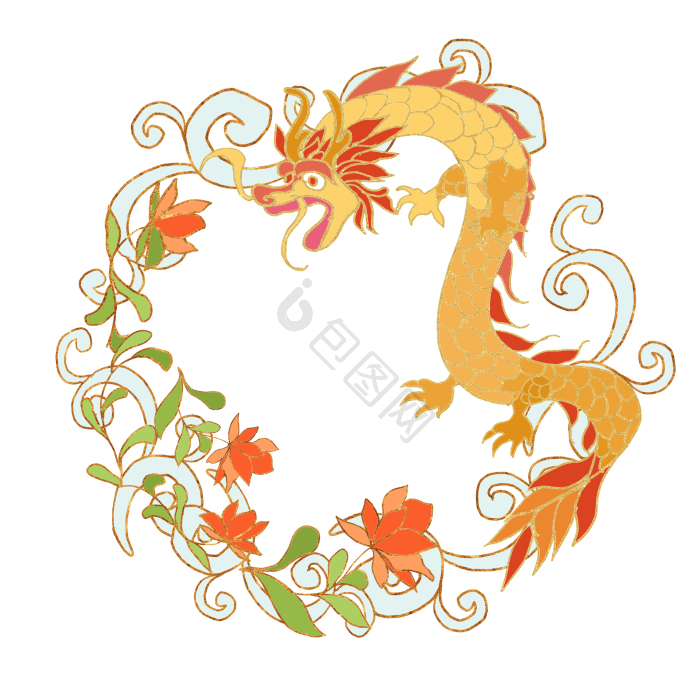 凤凰牡丹图片-凤凰牡丹素材免费下载-包图网