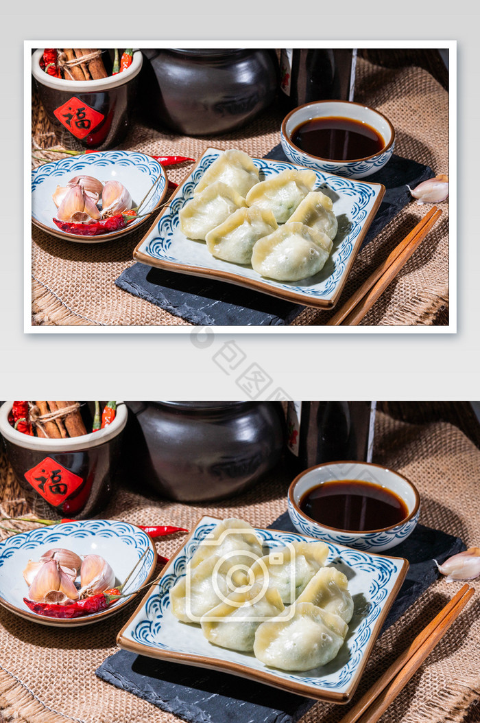 冬至美食水饺食物摄影图图片图片