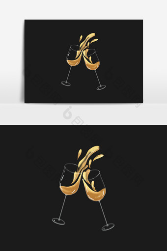 香槟酒香槟杯酒水图片