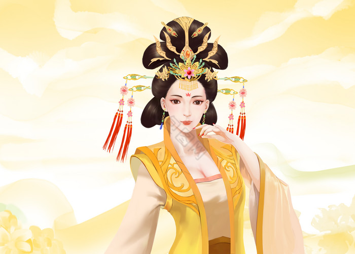 古代古风唐朝皇后图片