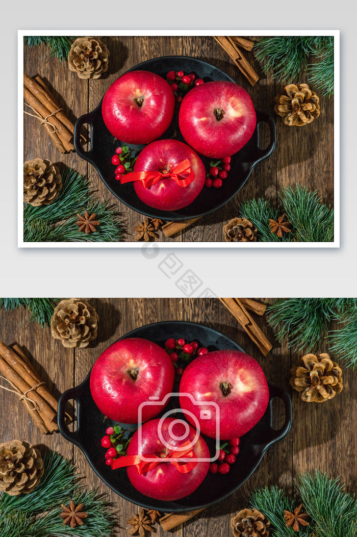 圣诞苹果红苹果平安果图片图片