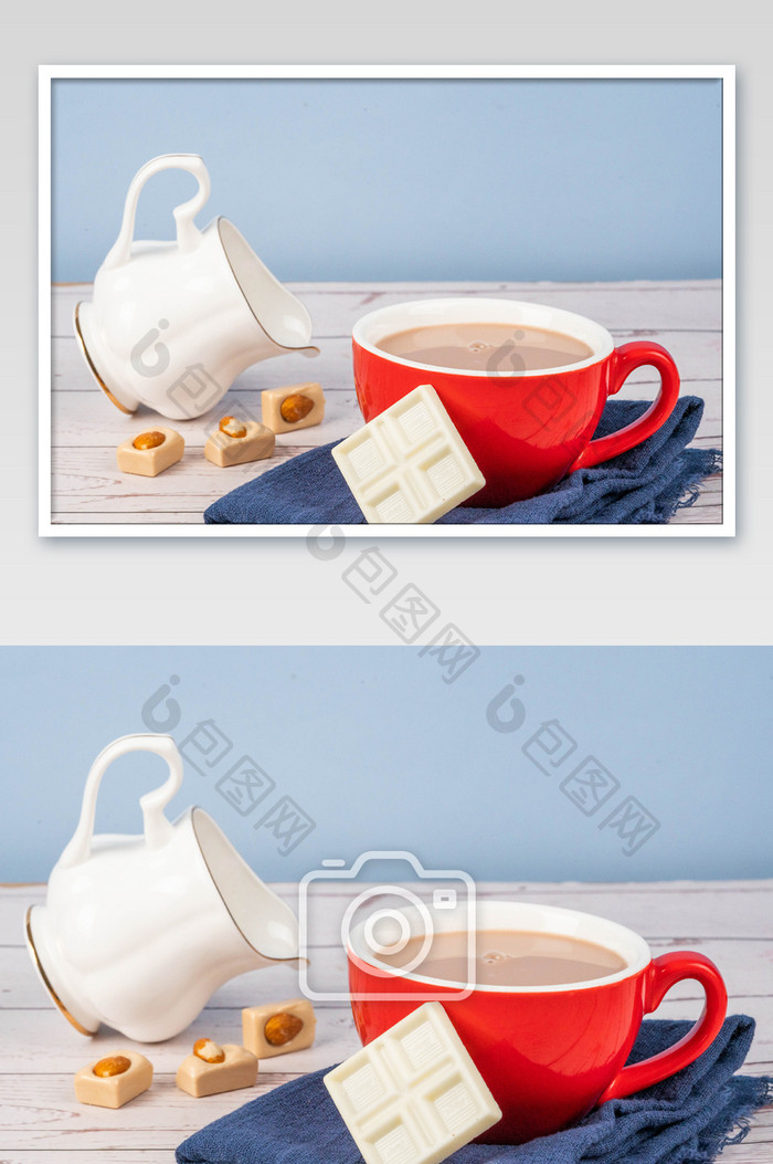 冬季热饮奶茶图片
