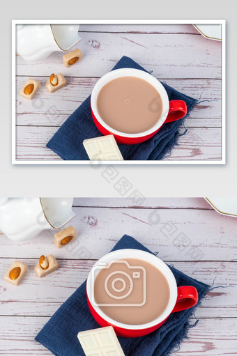 巧克力奶茶冬季热饮图片