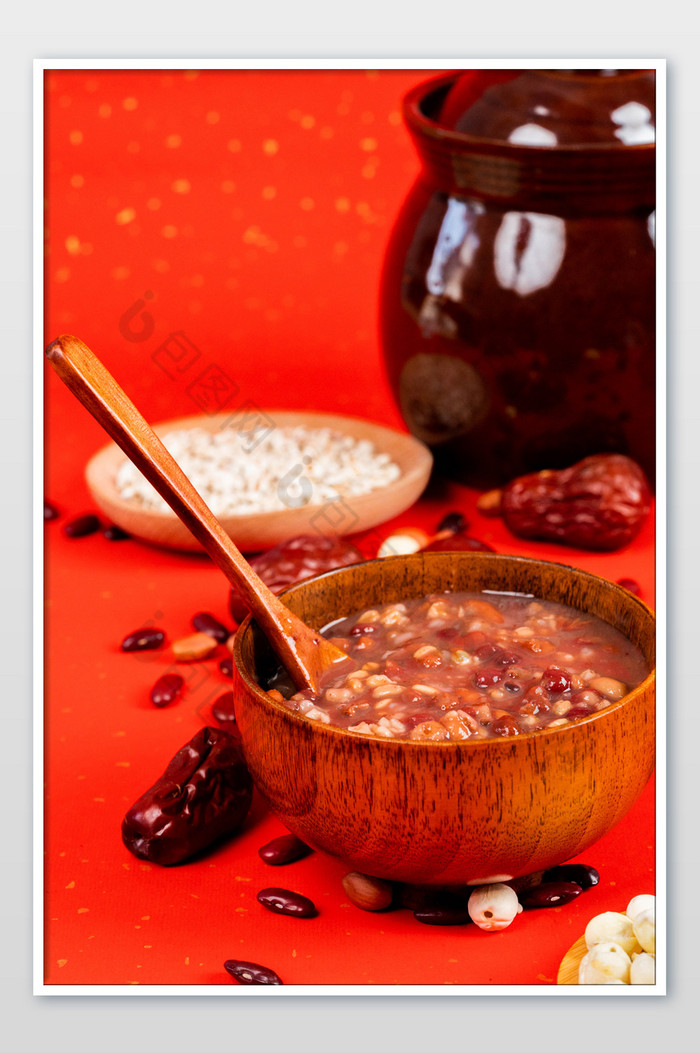 中国腊八节传统美食腊八粥图片图片
