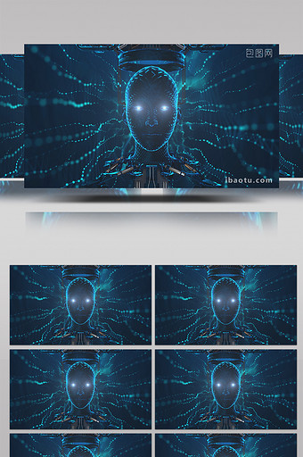 4K科技科幻人工智能高清视频素材图片