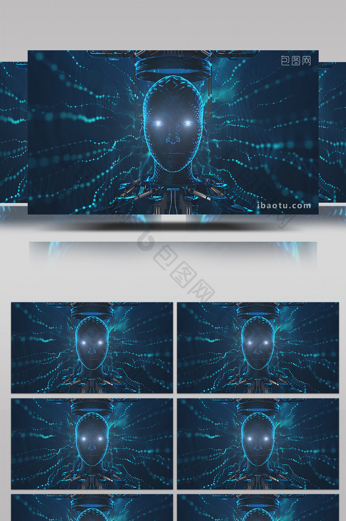 4K科技科幻人工智能高清视频素材