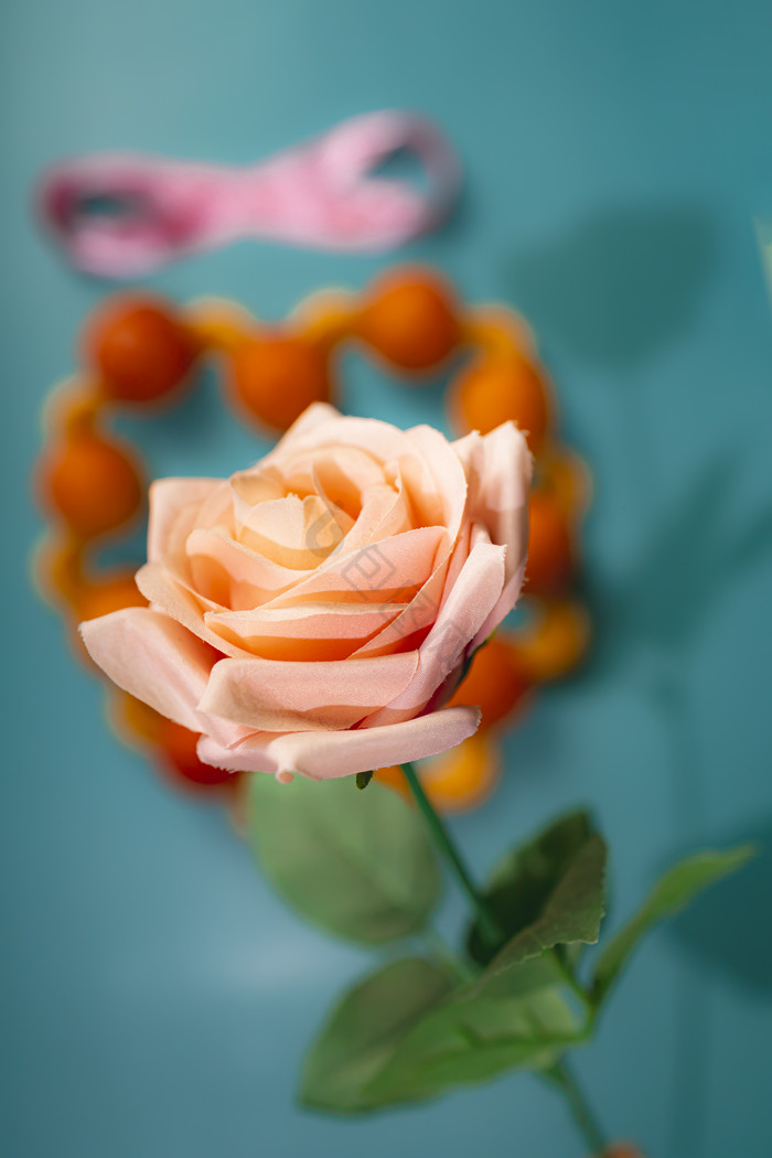 情人节玫瑰花造型 情人节装饰品 玫瑰概念图片
