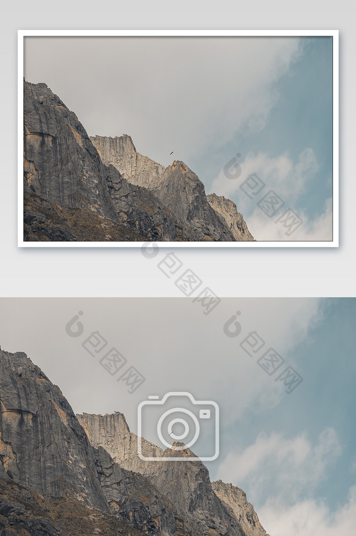 大气四川甘孜自然风景的摄影图片图片