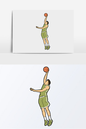 投篮篮球运动打篮球