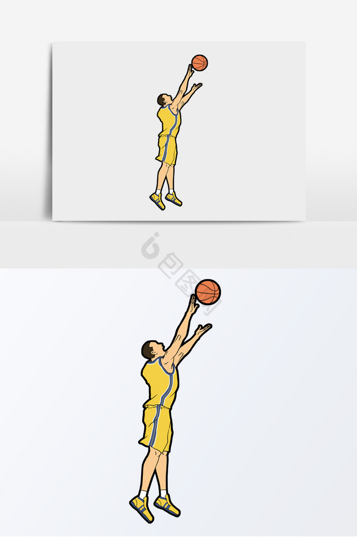 篮球运动篮球投篮图片