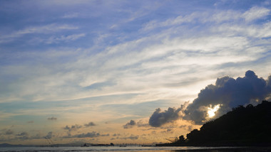 海上日出风光美景