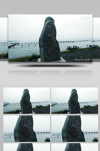 大气武汉大学凌波门码头游船实拍图片
