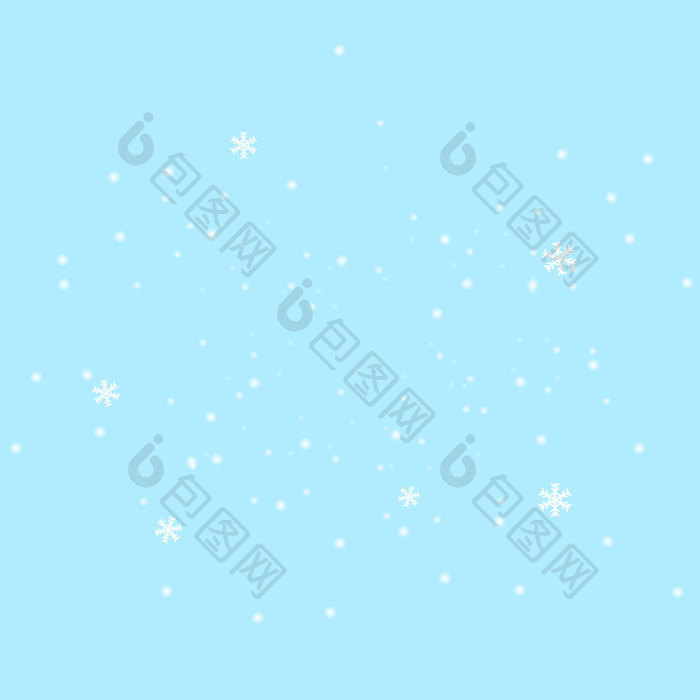 圣诞节下雪雪花飘动图GIF