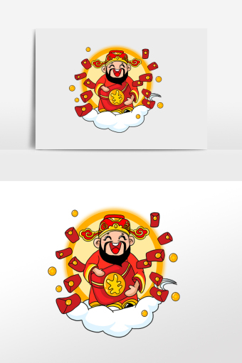 财神爷照片