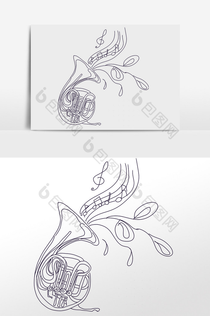 线描乐队音乐表演图片