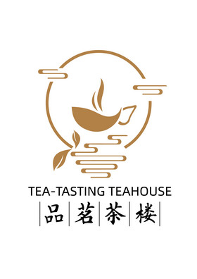 茶楼茶叶店logo