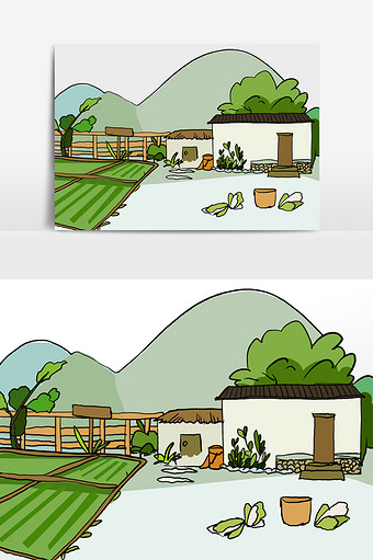 86m,素材类型为无,浏览本次作品的用户还可能对村庄,农村,乡村,农田