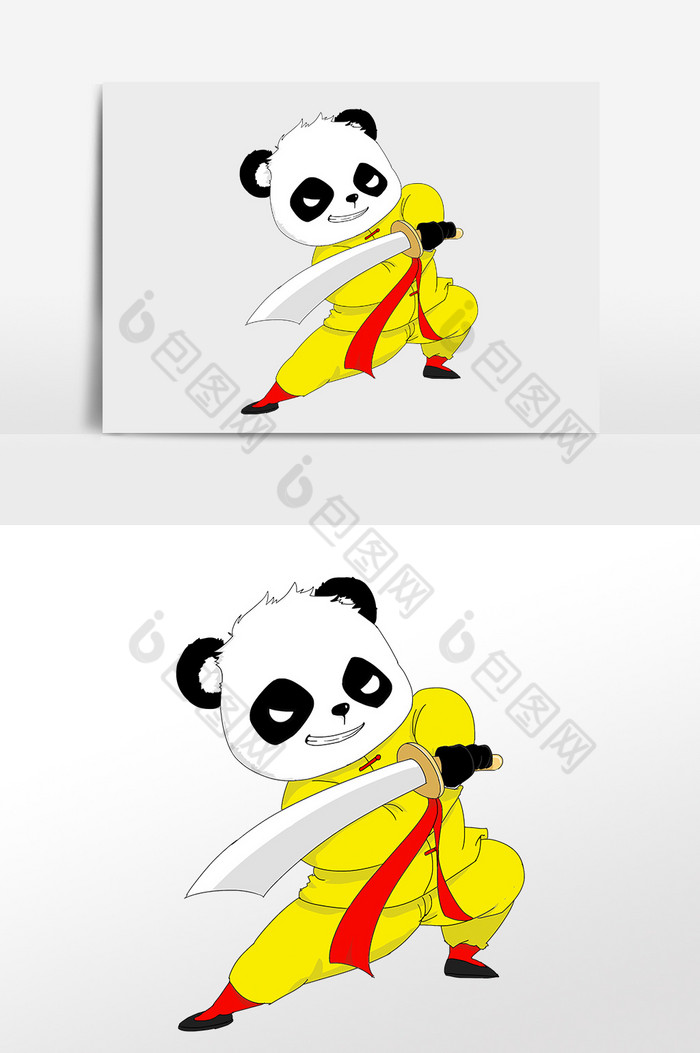 祥云熊猫国宝图片图片