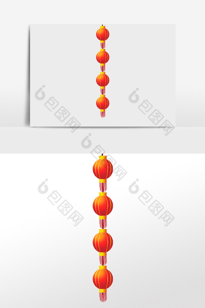 新年春节挂灯笼挂饰图片图片