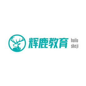 绿色简约教育logo