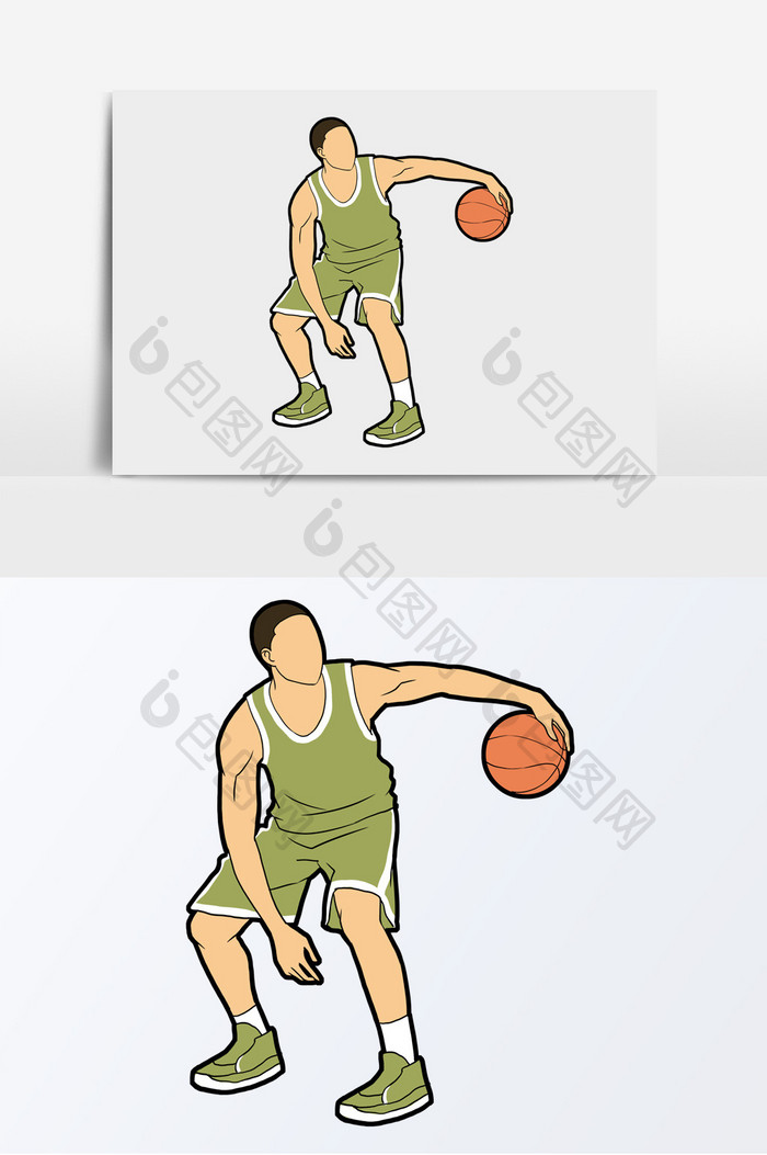 篮球运动男篮篮球小子