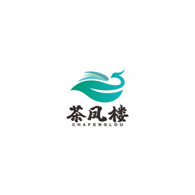 凤凰茶楼茶叶茶馆餐饮LOGO标志VI